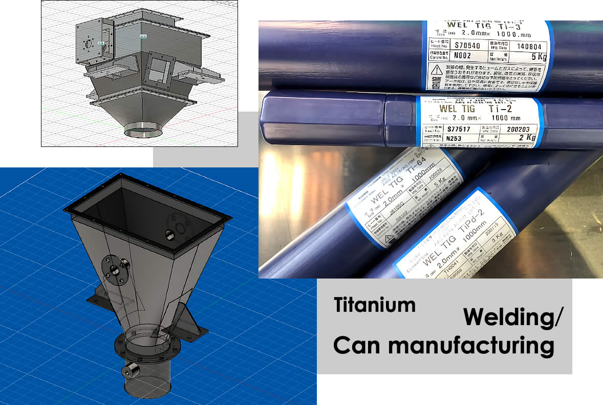 Titanium Welding / Can manufacturing